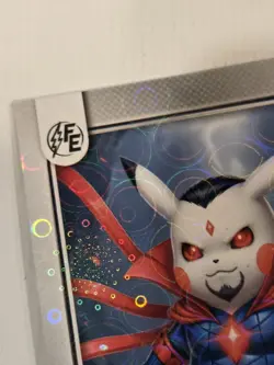 Pikachu as Mister Sinister 40 Lazer Holo Heros & Villains Marvel Pokemon - Image 4