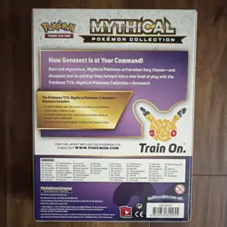 Pokemon Mythical Pokemon Collection Genesect Box Promo Booster English 2016 - Image 2