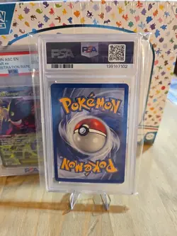 Pokemon 2002 Golem Legendary Collection Reverse Holo Rare PSA 8 - Image 2