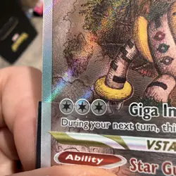 Pokemon TCG Regigigas VSTAR Ultra Rare Full Art Holo Crown Zenith GG55/GG70 - Image 2