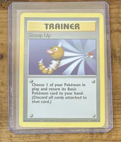 Pokemon TCG Trainer Scoop Up #78/102 Vintage Non Holo 1999 - Image 1