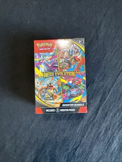 Pokemon TCG Mega Evolution Booster Bundles New Sealed 6 Packs - Image 1