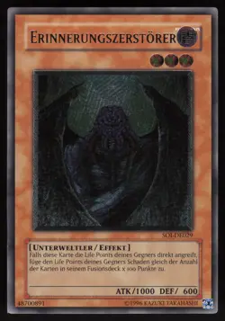 Memory Crusher (UTR) SOI-EN029 Enhanced GERMAN Ultimate Rare Yu-Gi-Oh - Image 1