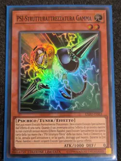 *Italian* Yugioh PSY-Framegear Gamma EXFO-ENSE3 Super Rare Limited Edition NM - Image 1