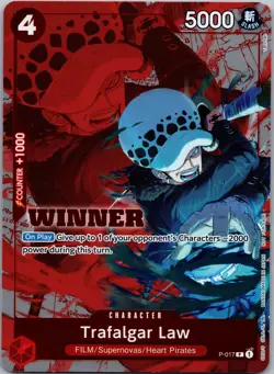 Trafalgar Law Winner Pack Vol. 7 P-017 One Piece - Image 1