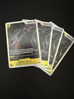Gecko Moria OP14-104 SR PLAYSET (4) The Azure Seas Seven One Piece TCG ENG NM - Image 1