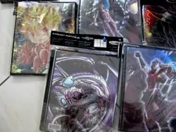 Ordner Binder Album Pokemon YuGiOh Magic One Piece Karten Mappe 4-9 Pocket - Image 3