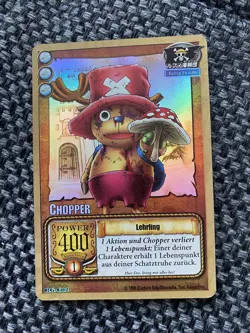 One Piece Chopper Lehrling RG-C02 TCG Karten Holo - Image 1