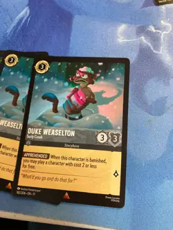 Duke Weaselton - Surly Crook Rare Winterspell 4x x4 Disney Lorcana Playset - Image 1