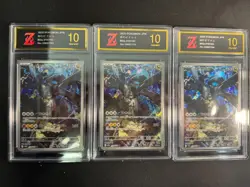 's Zekrom AR 210/193 MEGA Dream ex M2a Pokemon Card Japanese 2025 GoldenZ10 - Image 1