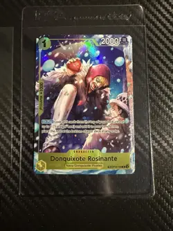 One Piece Donquixote Rosinante Foil Character Card OP12-108 English - Image 1