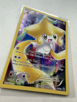 Pokemon Jirachi Black Star Promo Holo Basic Psychic 70 HP XY112 Pokemon Card XY - Image 1