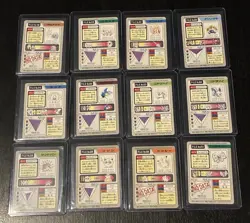 1997 Pokemon 12 Card LOT Carddass Japanese BANDAI Nintendo - Image 2