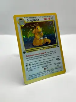 Pokemon Card - 4/62 Dragonite 1st Edition Near Mint/LP+ Holo Fossil - Image 2