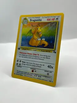 Pokemon Card - 4/62 Dragonite 1st Edition Near Mint/LP+ Holo Fossil - Image 3