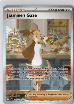Jasmine's Gaze 245/191 Full Art Special Illustration Rare Pokemon Card NM - Image 1