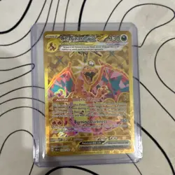 Pokemon Charizard 004/102 Base Set Holo Rare 120 HP Mitsuhiro Arita Card - Image 1