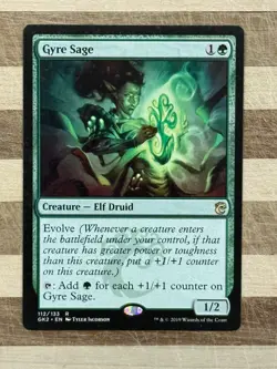 MTG March of the Machine Commander Gyre Sage Card 112/133 - Image 1