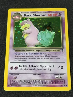 Dark Slowbro 8/110 Legendary Collection 2002 Holo Pokemon Card TCG - Image 1