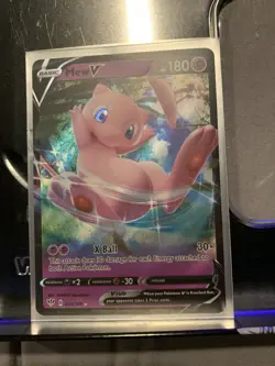 Mew V 069/189 Darkness Ablaze - NM Ultra Rare Pokemon Card - Image 3