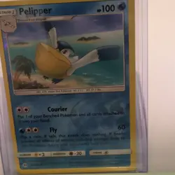 Pokemon Pelipper SM Base Set 38/149 Regular Stage 1 100 HP English TCG Card - Image 1