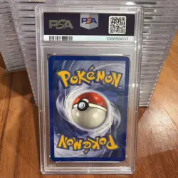Pokemon TCG Ninetales Base Set Holo Unlimited Rare Card 12/102 Psa 5 - Image 3