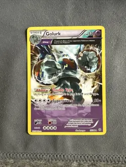 Golurk 35/98 Ancient Origins Full Art Reverse Holo Rare Pokemon Card LP - Image 1