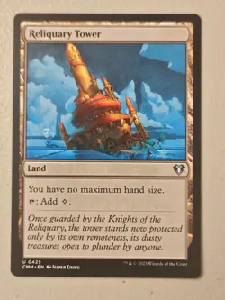 MTG | Reliquary Tower | Uncommon | (NM) | CMM #425 - Image 1