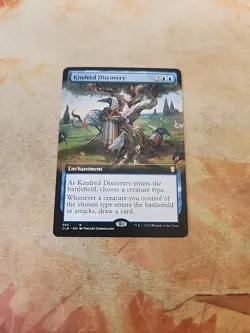 Kindred Discovery Extended Art Commander Legends Battle For Baldur's Gate MTG NM - Image 1