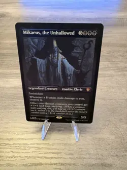 Magic the Gathering MTG Mikaeus, the Unhallowed (Foil Etched) Near Mint - Image 1