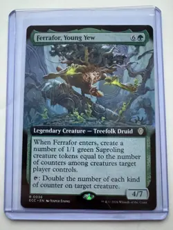 Ferrafor, Young Yew - Extended Art Non-Foil Lorwyn Eclipsed #0036 MTG ENG NM - Image 1