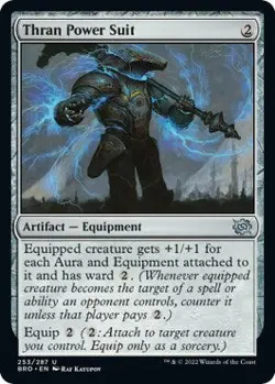 MTG Foil - Thran Power Suit - 253 / NM / English - Image 1