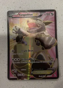 Pokemon Kangaskhan EX 103/106 Flashfire Ultra Rare Full Art Holo NM - Image 1