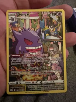 Pokemon Gengar Trainer Gallery Lost Origin Holo Ultra Rare Full Art TG06/TG30 - Image 1