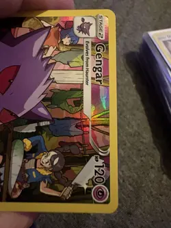 Pokemon Gengar Trainer Gallery Lost Origin Holo Ultra Rare Full Art TG06/TG30 - Image 2