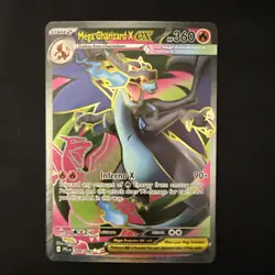 🔥Pokemon TCG-Mega Charizard X ex-109/094-Me02: Phantasmal Flames-Holo-M/NM!🔥 - Image 1