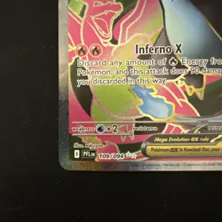 🔥Pokemon TCG-Mega Charizard X ex-109/094-Me02: Phantasmal Flames-Holo-M/NM!🔥 - Image 4