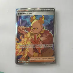 Fire Breather 119/94 Full Art Trainer Holo Me02: Phantasmal Flames Pokemon TCG - Image 1