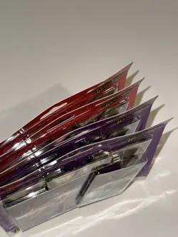 Pokemon Mega Evolution Ascended Heroes Tech Sticker Charmander Gastly LOT OF 4 - Image 3