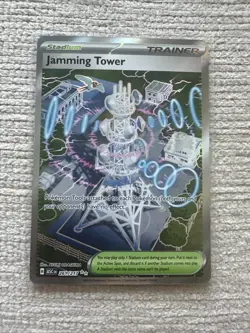 Pokemon TCG Jamming Tower 261/217 Ascended Heroes Full Art Near Mint - Image 1