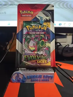 Pokemon TCG: Evolving Skies, Chilling Reign 2-Pack Blister & Pin - NEW *187* 820650851360 - Image 1
