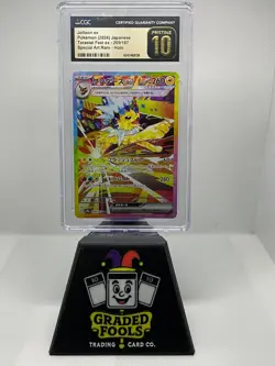 Jolteon ex - Pokemon 2024 JPN - Terastal Fest 209/187 - SAR Holo CGC Pristine 10 - Image 1