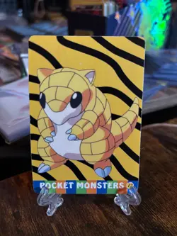 1998 Pikachu Pokemon Japanese Pocket Monsters #17 Vending Prism Sticker - Image 2