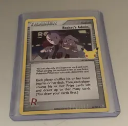 Rocket's Admin - 86/109 - Holo Rare NM Pokemon Celebrations. - Image 1