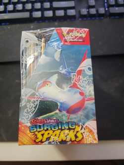 Pokemon Scarlet & Violet Surging Sparks Booster Box SEALED - Image 2