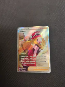 Serena 193/195 Sword Shield Silver Tempest Full Art Pokemon NM/M - Image 1
