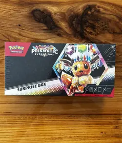 POKEMON TCG SCARLET & VIOLET PRISMATIC EVOLUTIONS EEVEE SURPRISE BOX SEALED NEW - Image 1