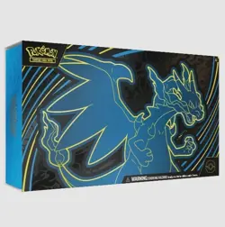 PHANTASMAL FLAMES MEGA CHARIZARD X EX Collection UPC Box Pokemon TCG SEALED NEW! - Image 1