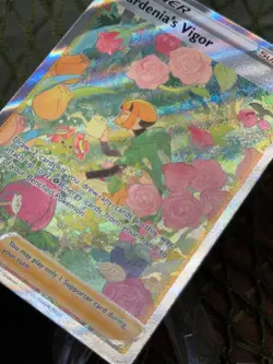 GARDENIA'S VIGOR ~ Pokemon TCG: CROWN ZENITH ~ GG61 FULL ART TRAINER - Image 4