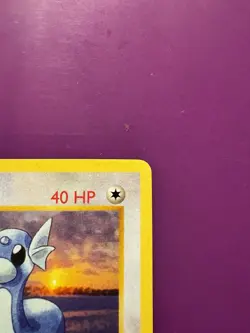 Pokemon Dratini 26/102 Base Set, Shadowless, 1st Edition NM - Image 3